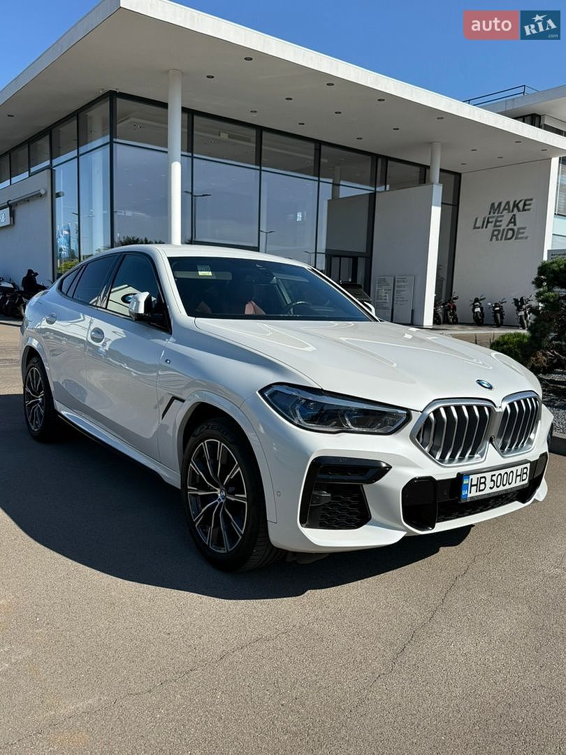 BMW X6 2021 VIN WBAGT210009J17375 фото оголошення 3 з 5