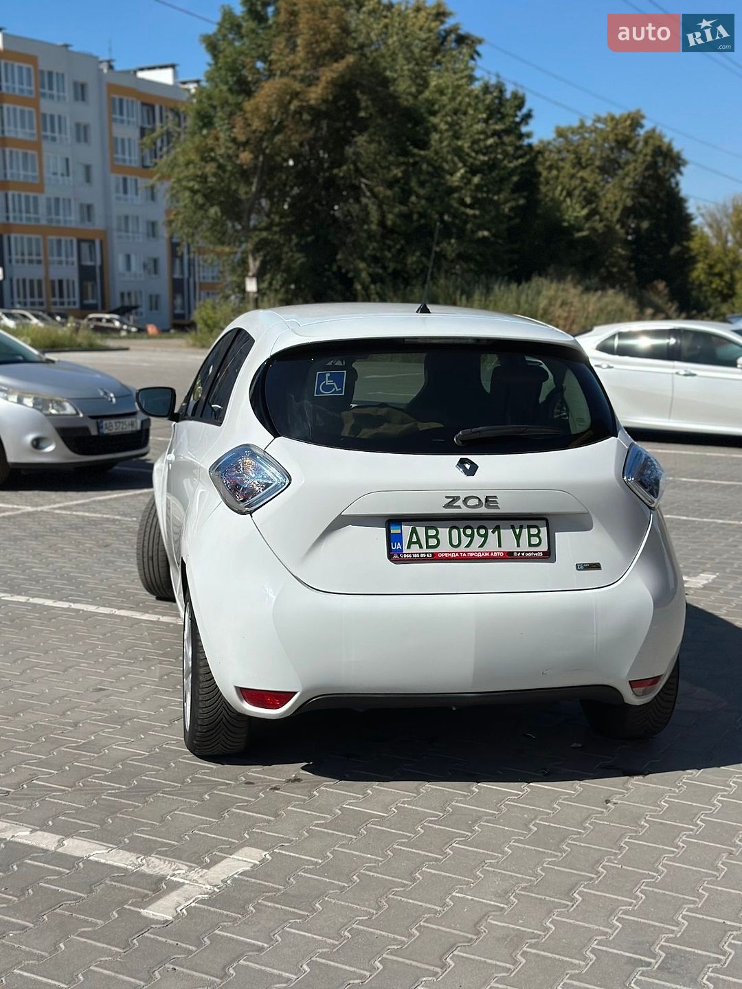 Renault Zoe 2019 VIN VF1AG000962471544 фото оголошення 3 з 18