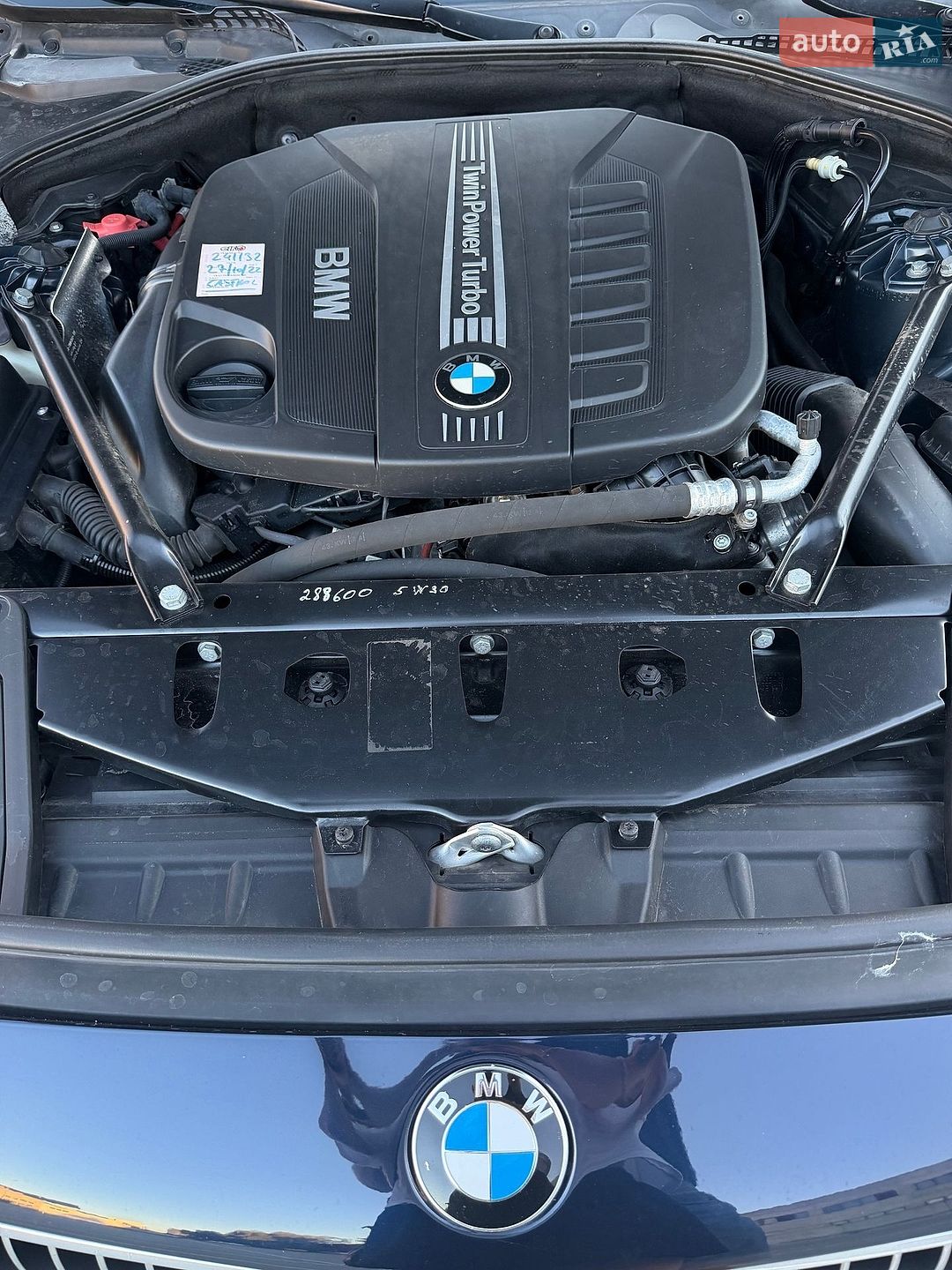 BMW 5 Series 2012 VIN WBAXA51010DW59623 фото оголошення 18 з 18