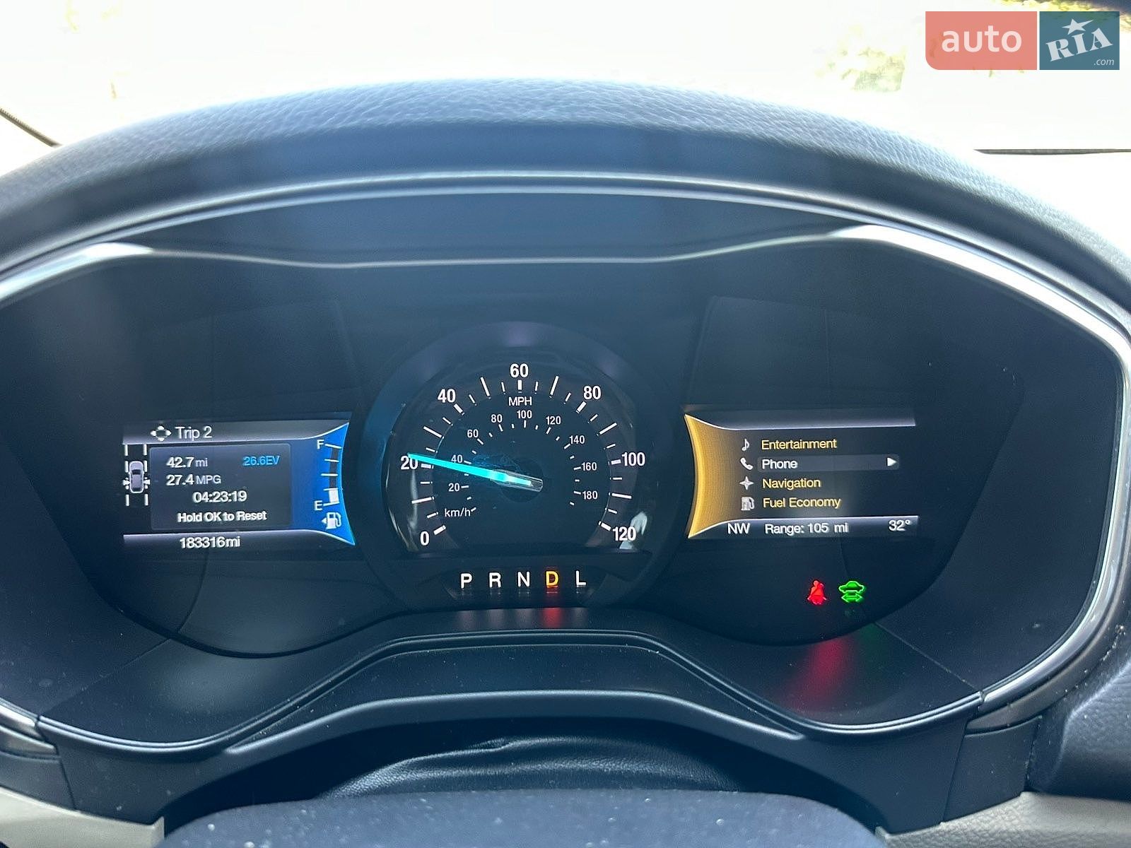 Ford Fusion 2019 VIN 3FA6P0LU9KR205636 фото оголошення 20 з 25
