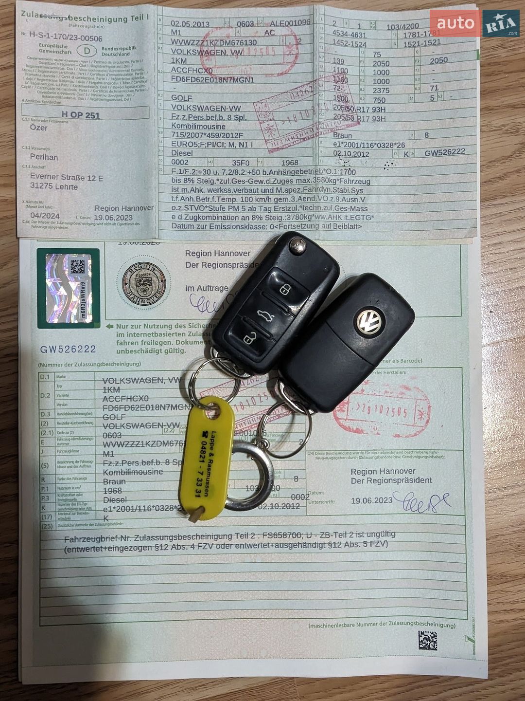 Volkswagen Golf 2013 VIN WVWZZZ1KZDM676130 фото оголошення 51 з 51