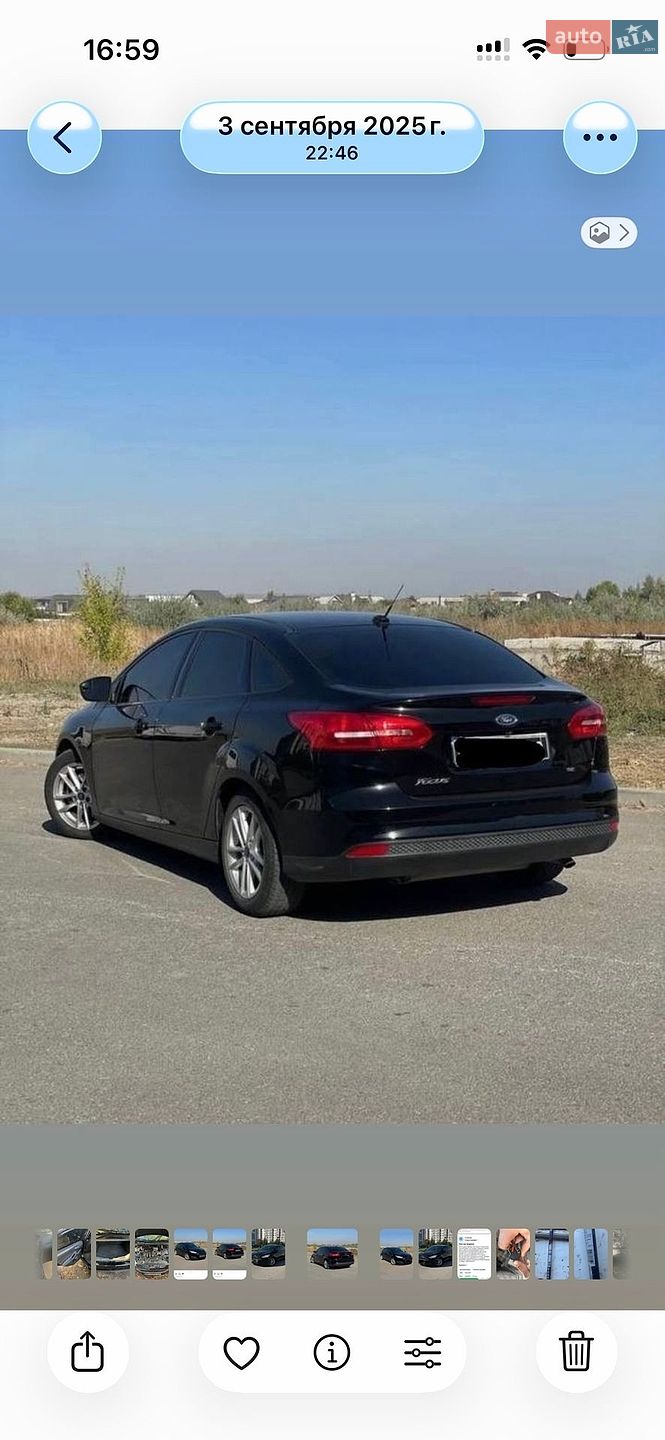 Ford Focus 2016 VIN 1FADP3F21GL286057 фото оголошення 2 з 7