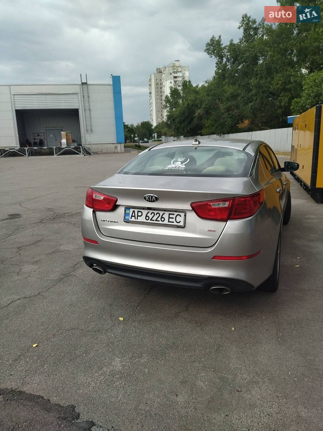 Kia Optima 2014 VIN KNAGM4A74E5479732 фото оголошення 3 з 19