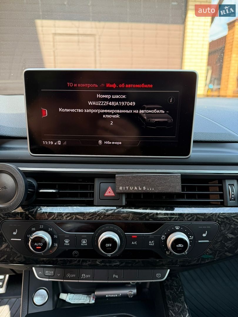 Audi A4 2018 VIN WAUZZZF48JA197049 фото оголошення 24 з 52