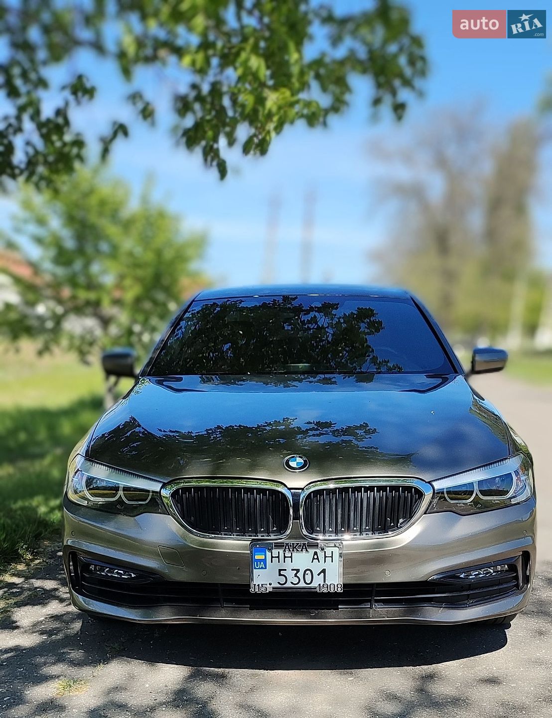 BMW 5 Series 2018 VIN WBAJA9C59JB252202 фото оголошення 5 з 9