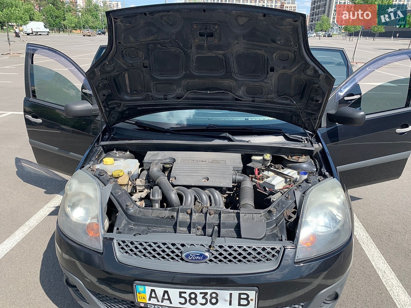 Ford Fiesta 2008 VIN WF0HXXWPJH8E35809 фото оголошення 8 з 17