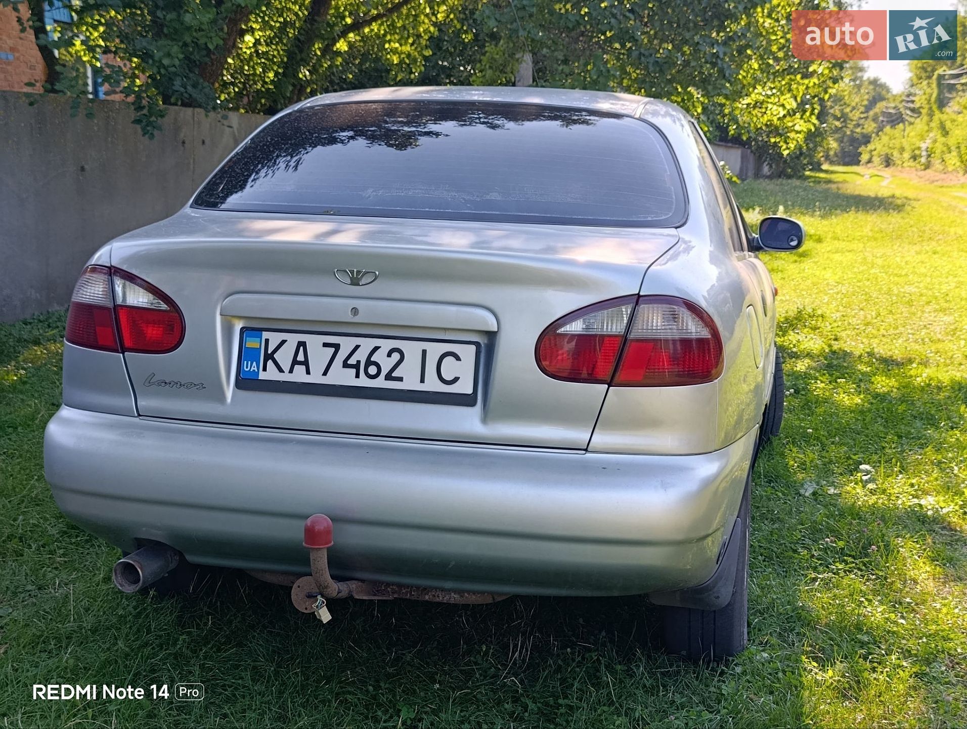 Daewoo Lanos 2007 VIN Y6DTF69YD8W383860 фото оголошення 2 з 12