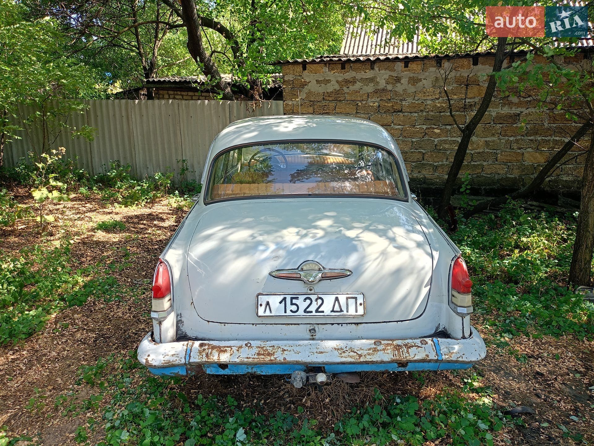 ГАЗ 21 Волга 1960 VIN XTH210000L0112562 фото оголошення 9 з 11