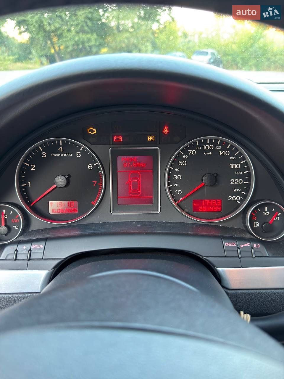 Audi A4 2006 VIN WAUZZZ8E87A098844 фото оголошення 12 з 22