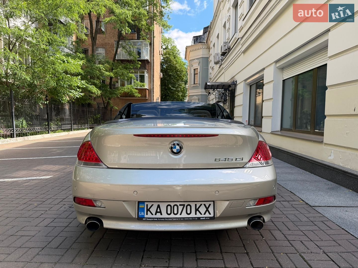 BMW 6 Series 2004 VIN WBAEK71020B301653 фото оголошення 15 з 17