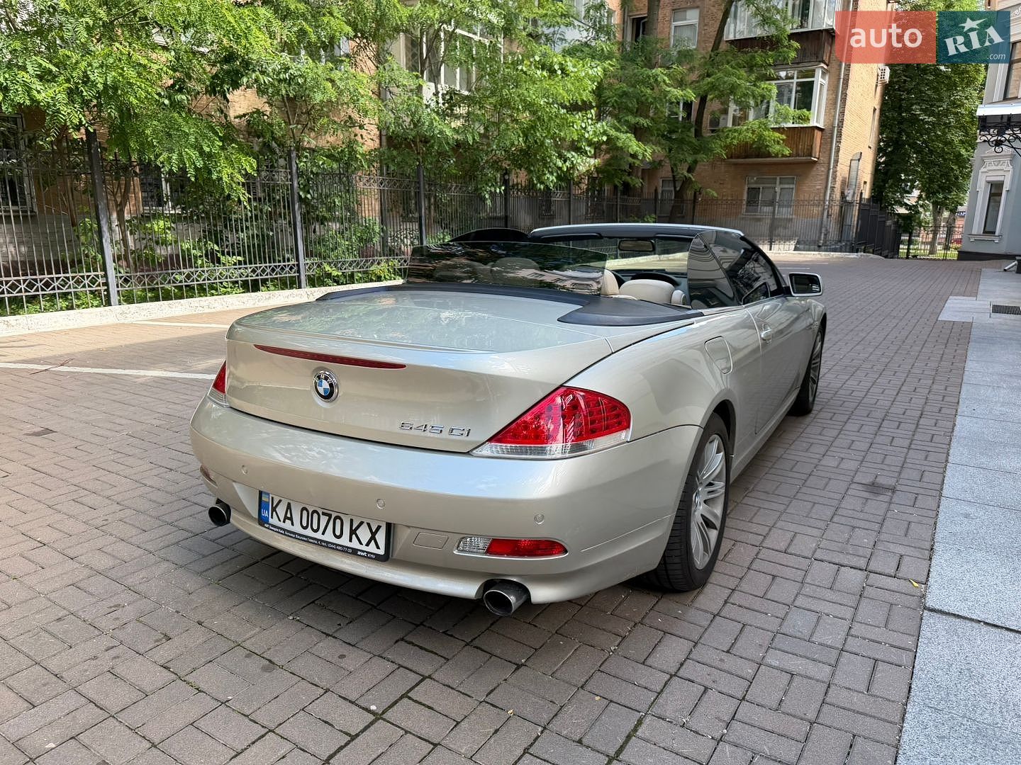 BMW 6 Series 2004 VIN WBAEK71020B301653 фото оголошення 16 з 17