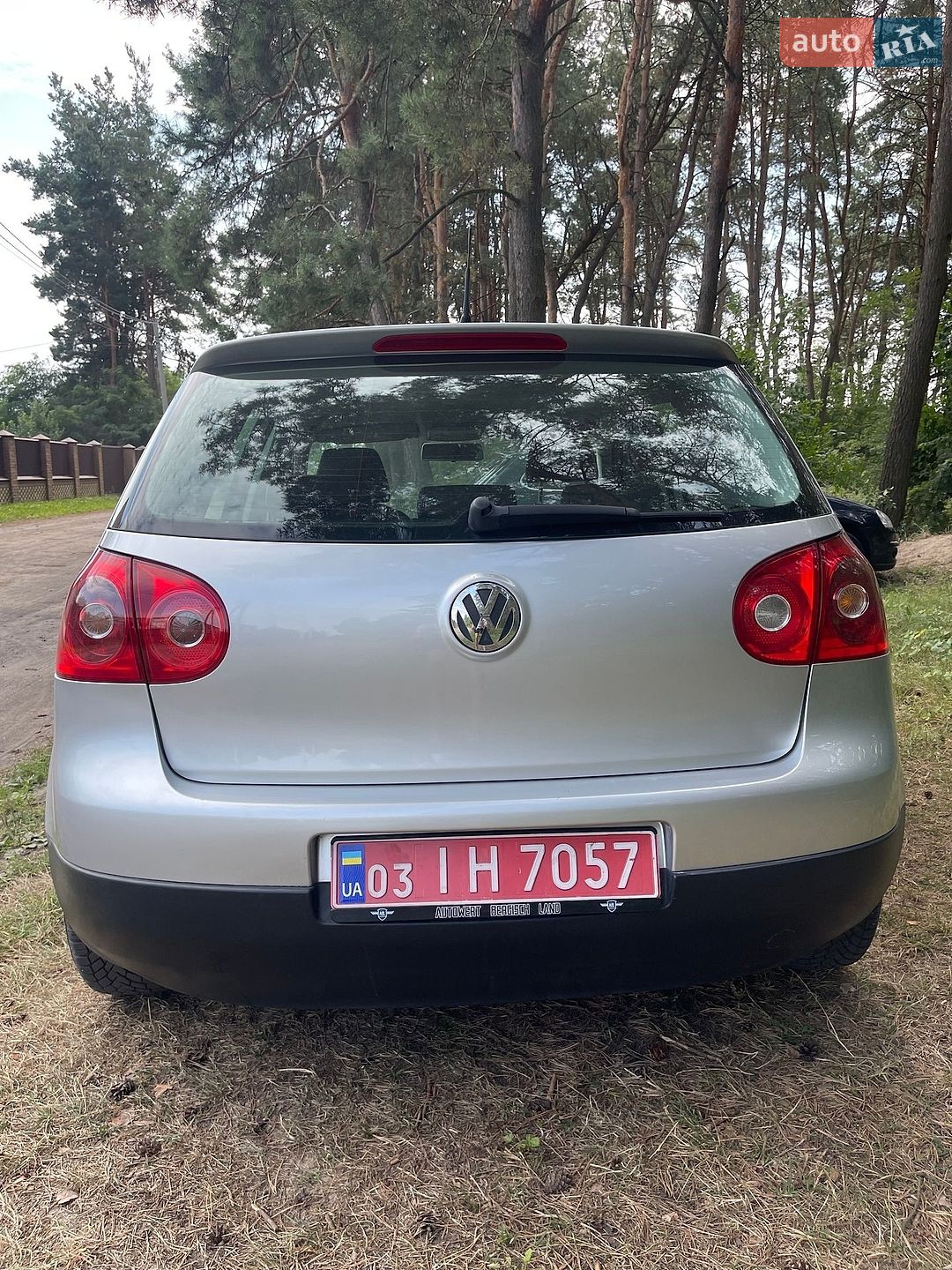 Volkswagen Golf 2007 VIN WVW2221K28W165597 фото оголошення 5 з 9