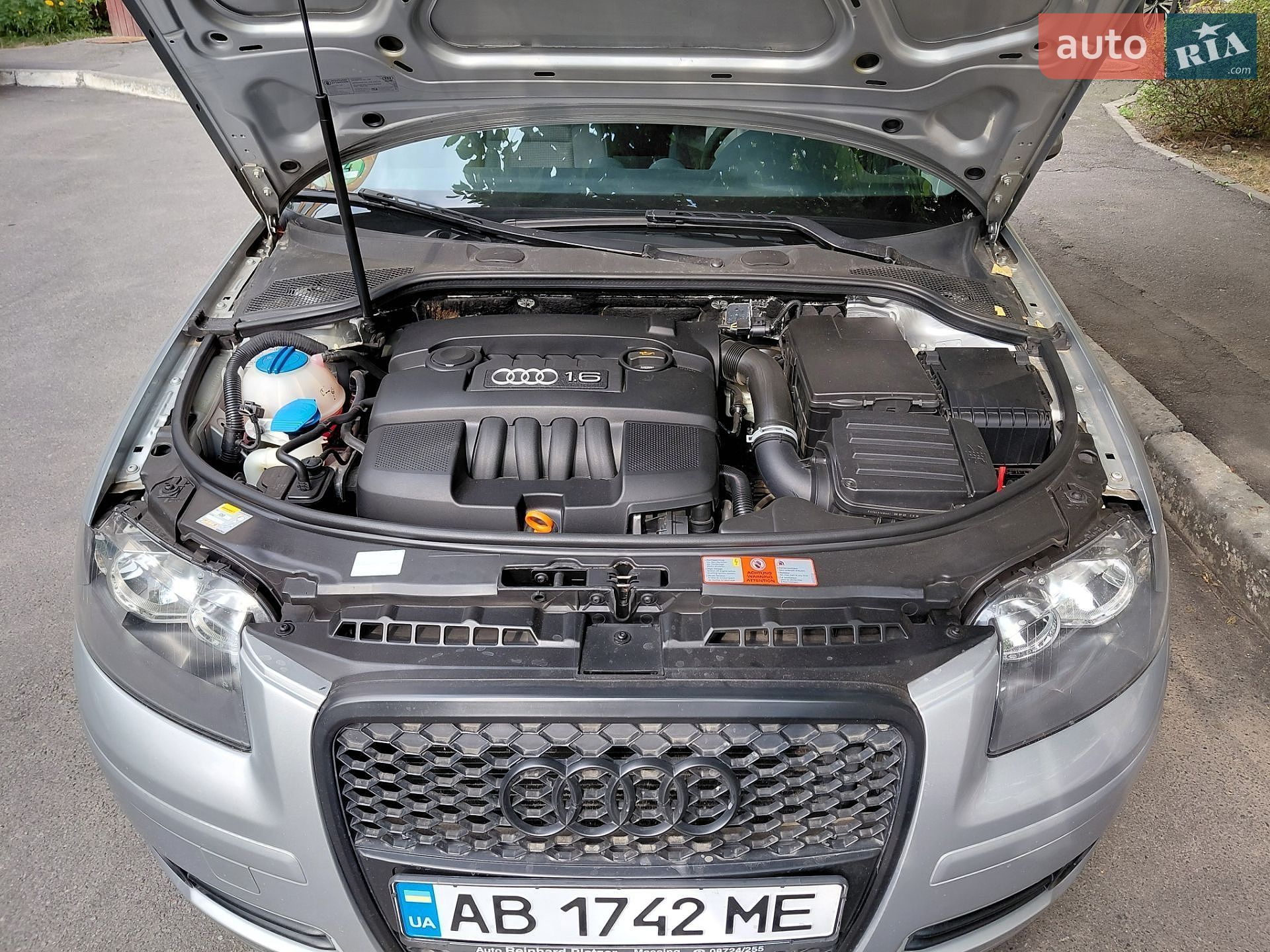 Audi A3 2005 VIN WAUZZZ8P26A028398 фото оголошення 6 з 10