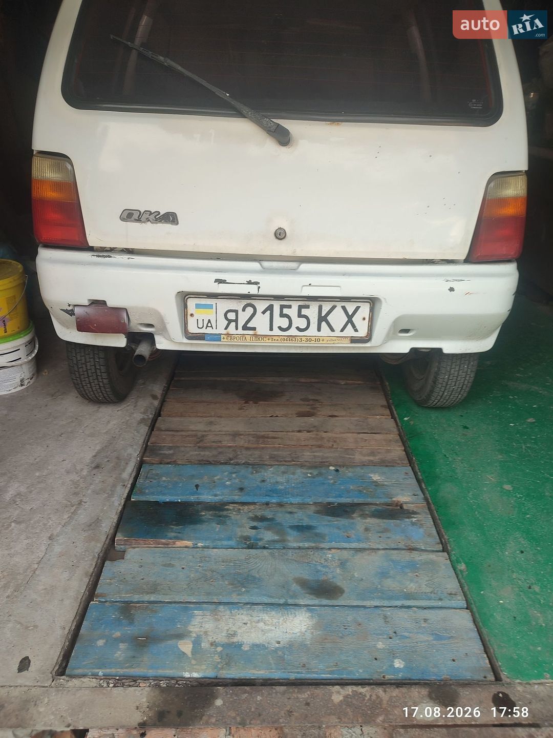 ВАЗ / Lada 1111 Ока 1991 VIN XTC111100P0015553 фото оголошення 9 з 9
