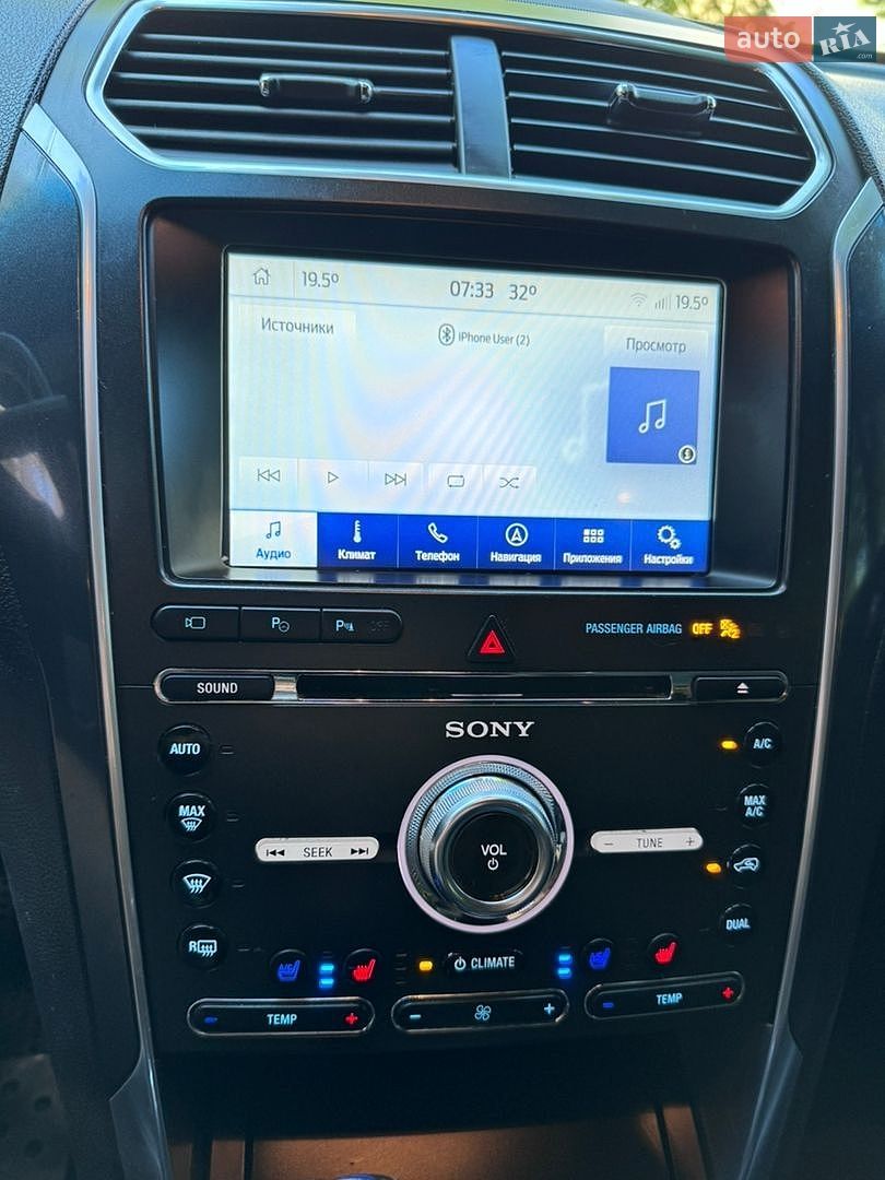 Ford Explorer 2017 VIN 1FM5K8F88HGD75788 фото оголошення 19 з 39