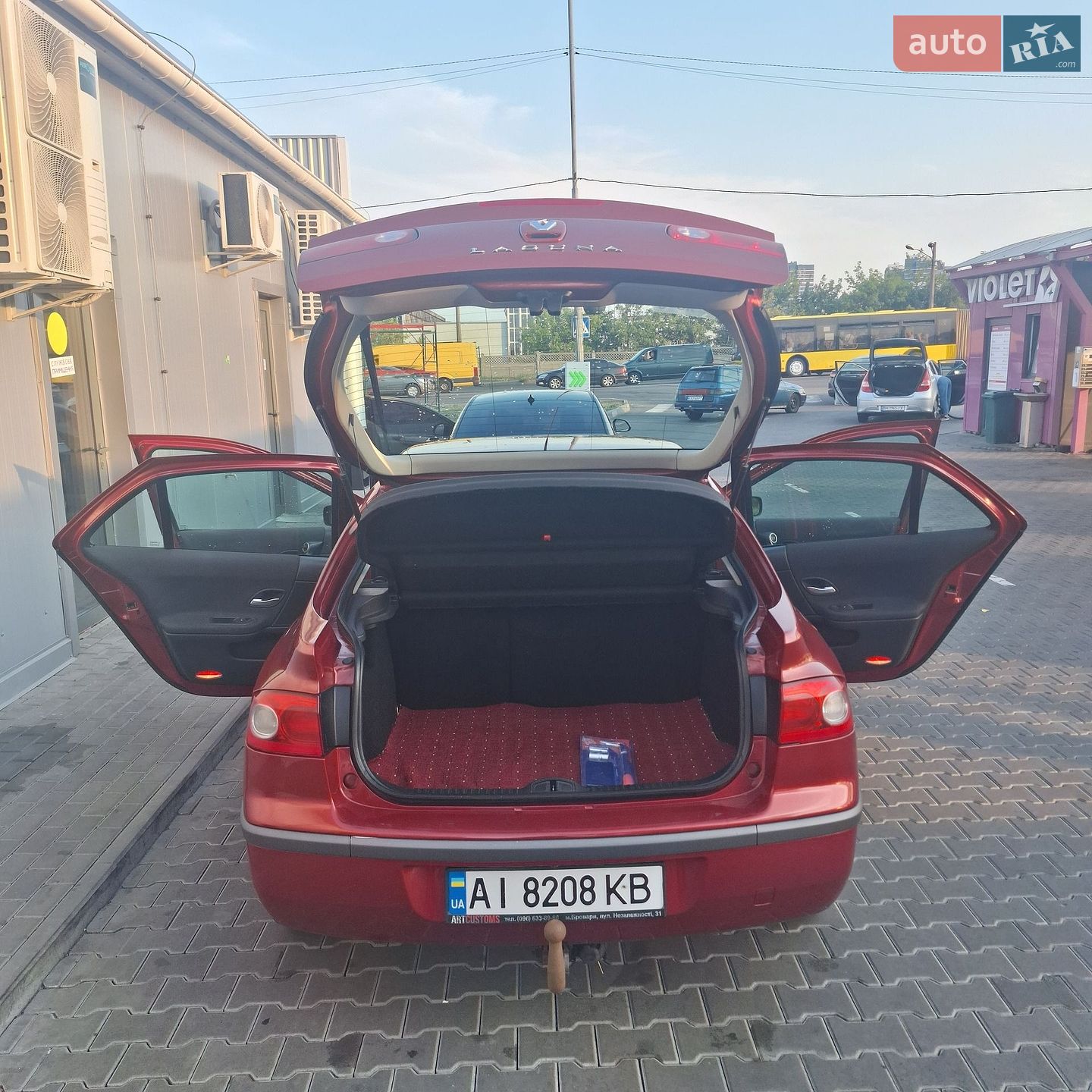 Renault Laguna 2006 VIN VF1BG1PBA36615416 фото оголошення 4 з 10