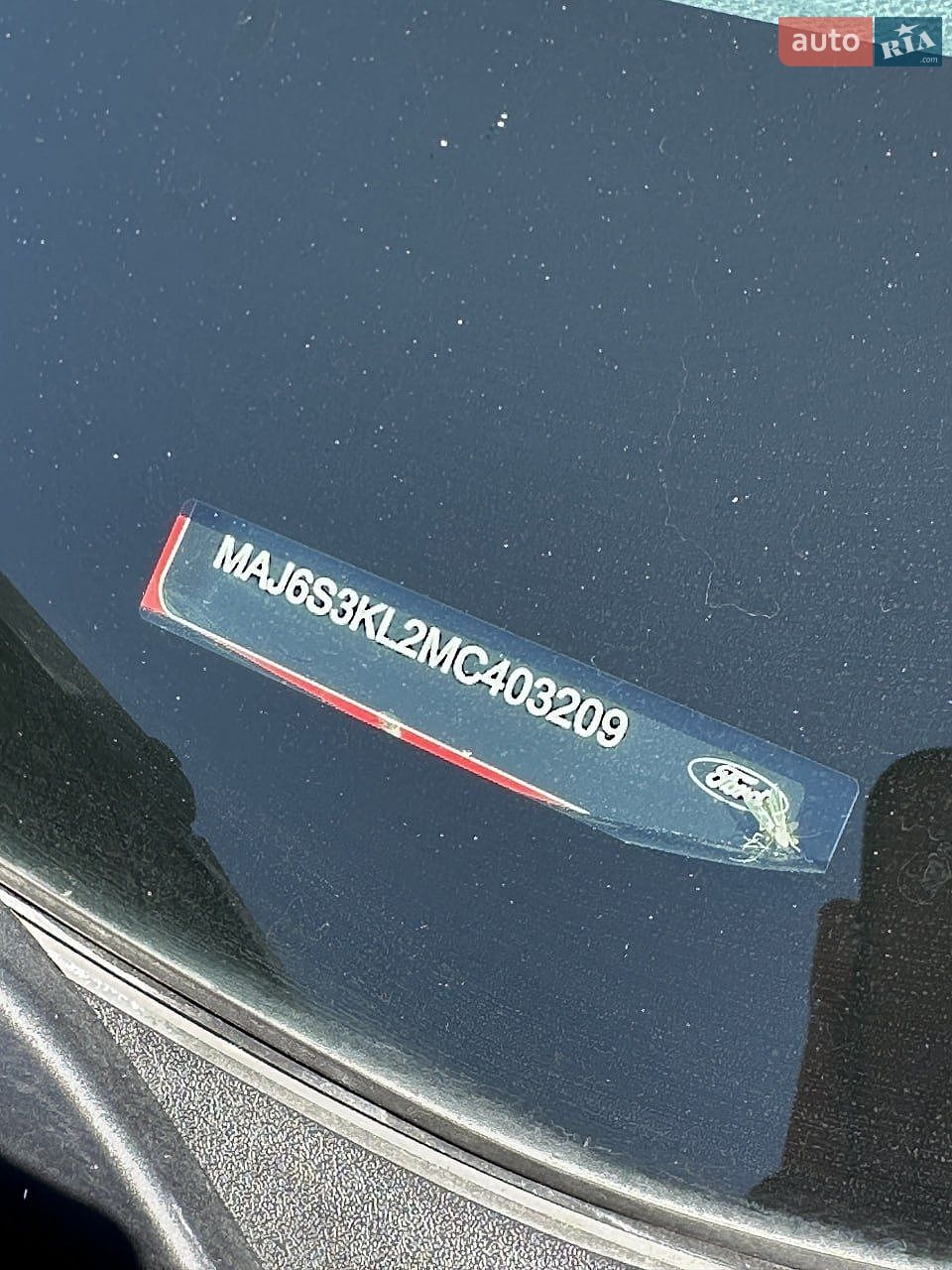 Ford EcoSport 2020 VIN MAJ6S3KL2MC403209 фото оголошення 41 з 41