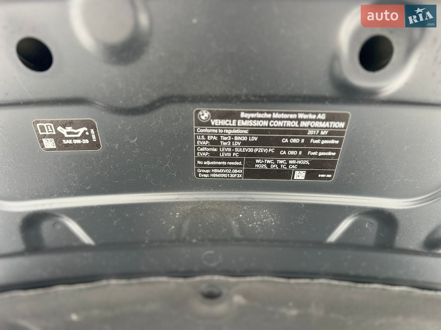 BMW 3 Series 2016 VIN WBA8B9C5XHK884843 фото оголошення 75 з 76