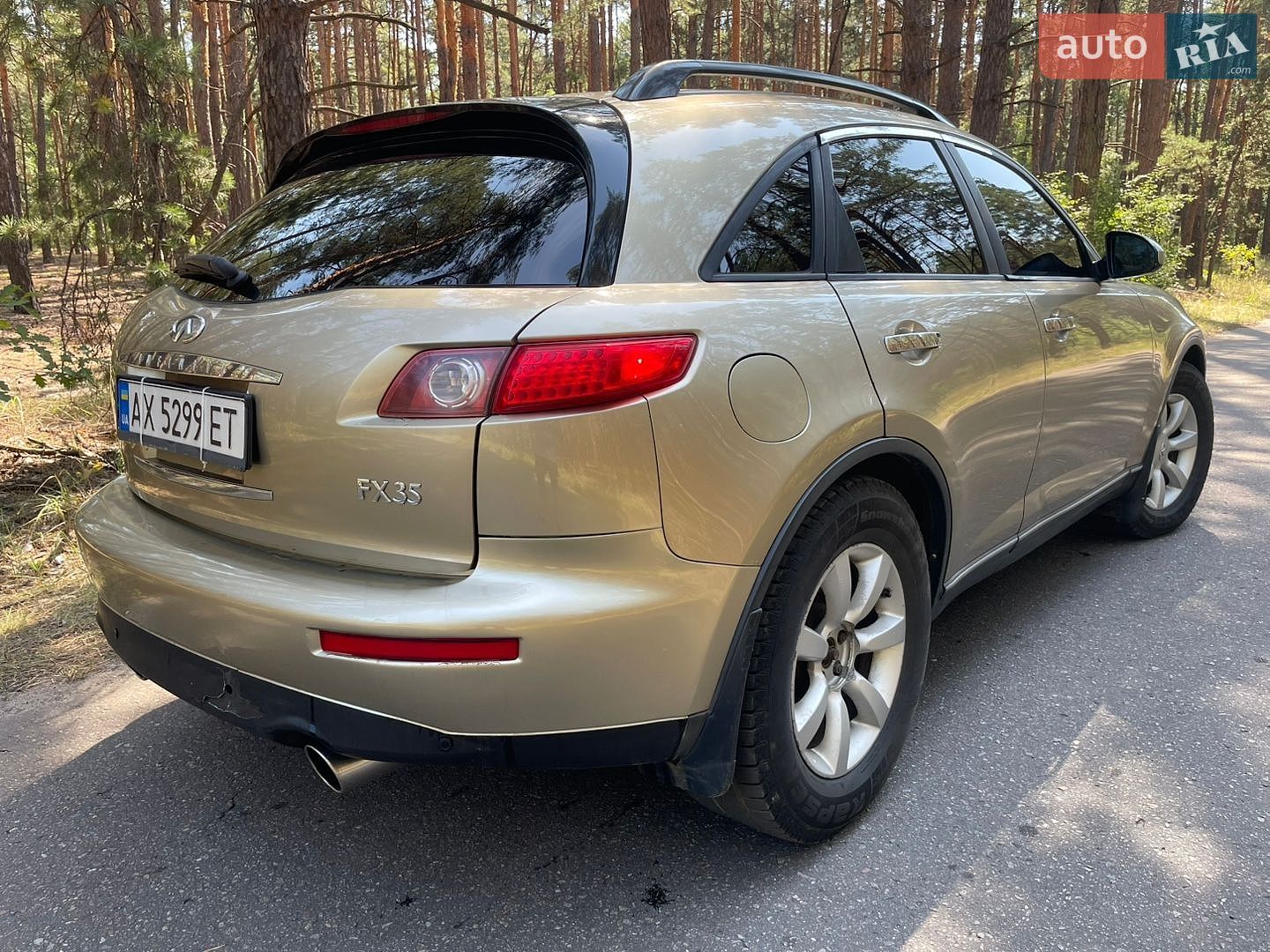 Infiniti FX 35 2003 VIN JNRAS08W03X200668 фото оголошення 5 з 12