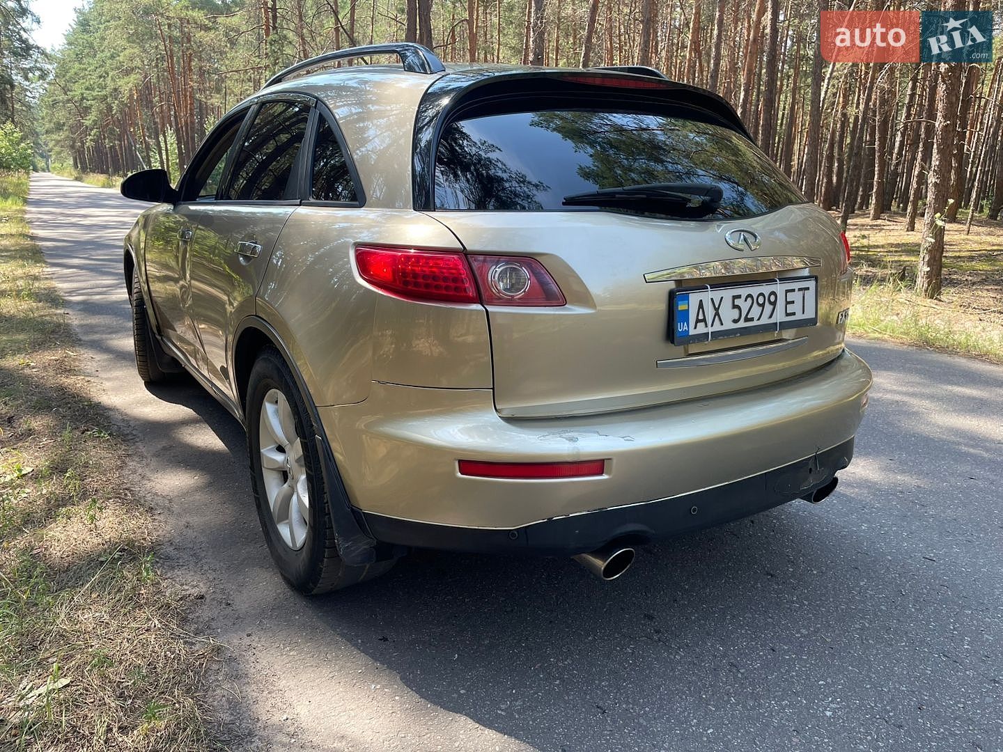 Infiniti FX 35 2003 VIN JNRAS08W03X200668 фото оголошення 6 з 12