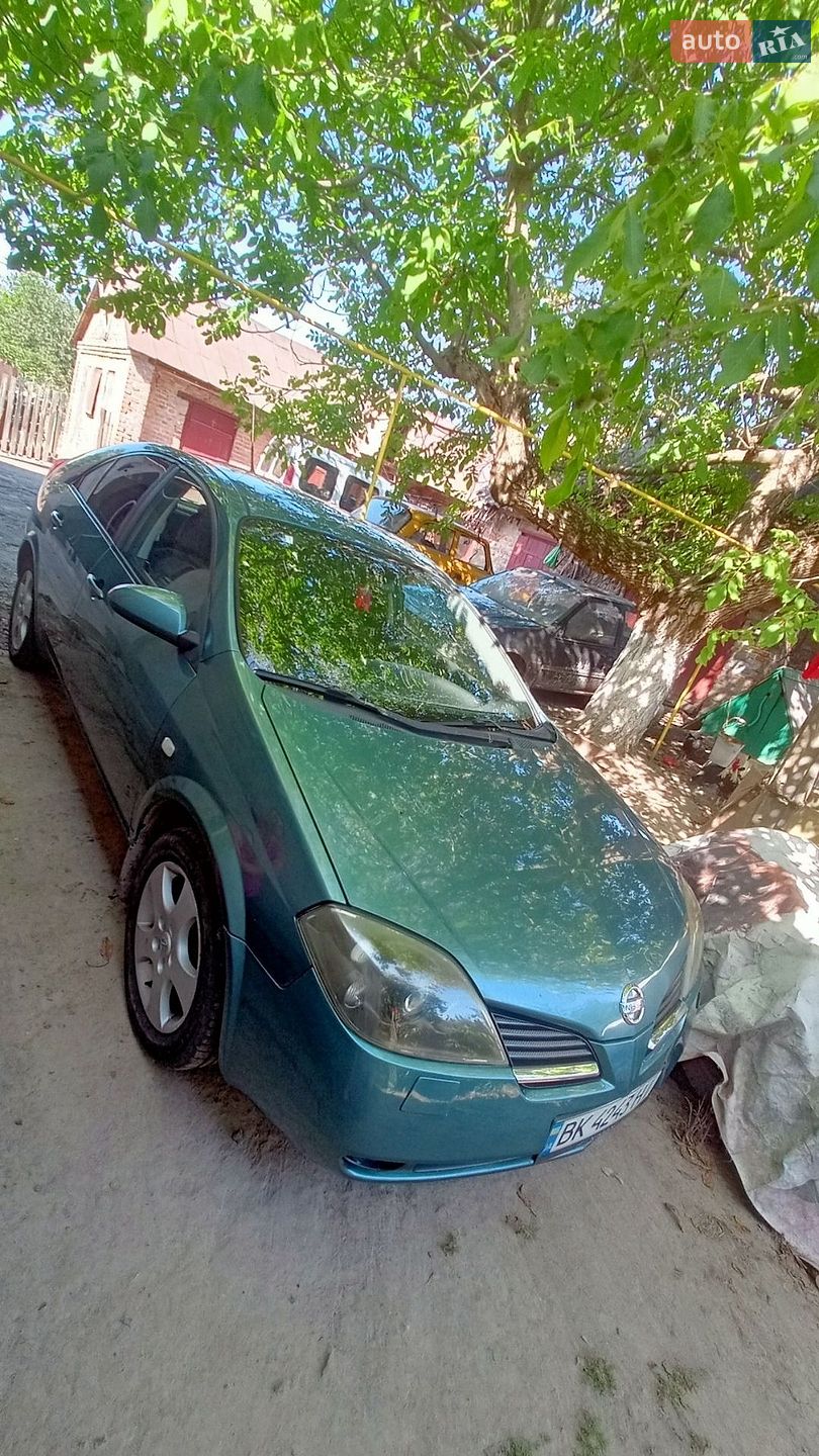 Nissan Primera 2002 VIN SJNFBAP12U0078216 фото оголошення 2 з 7
