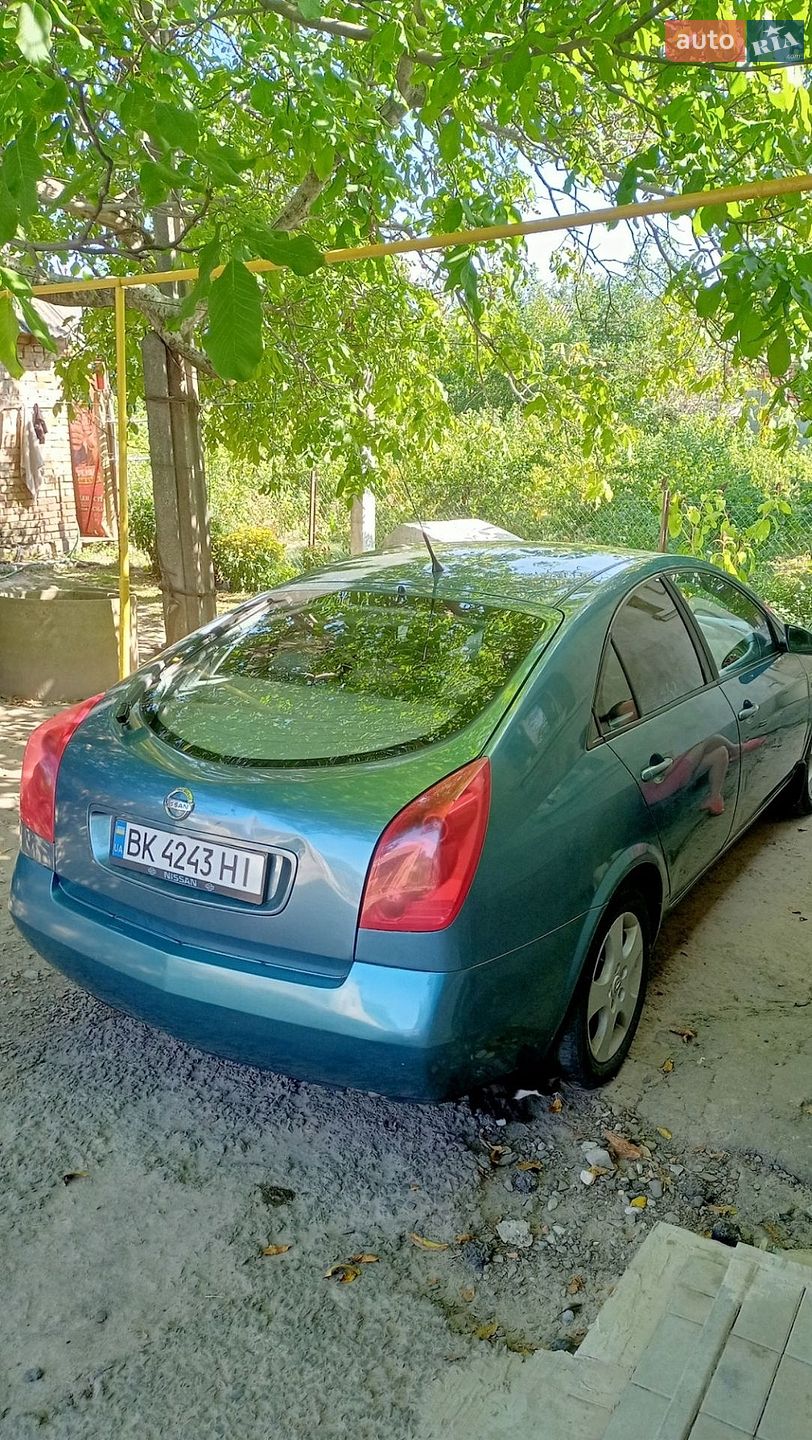 Nissan Primera 2002 VIN SJNFBAP12U0078216 фото оголошення 5 з 7