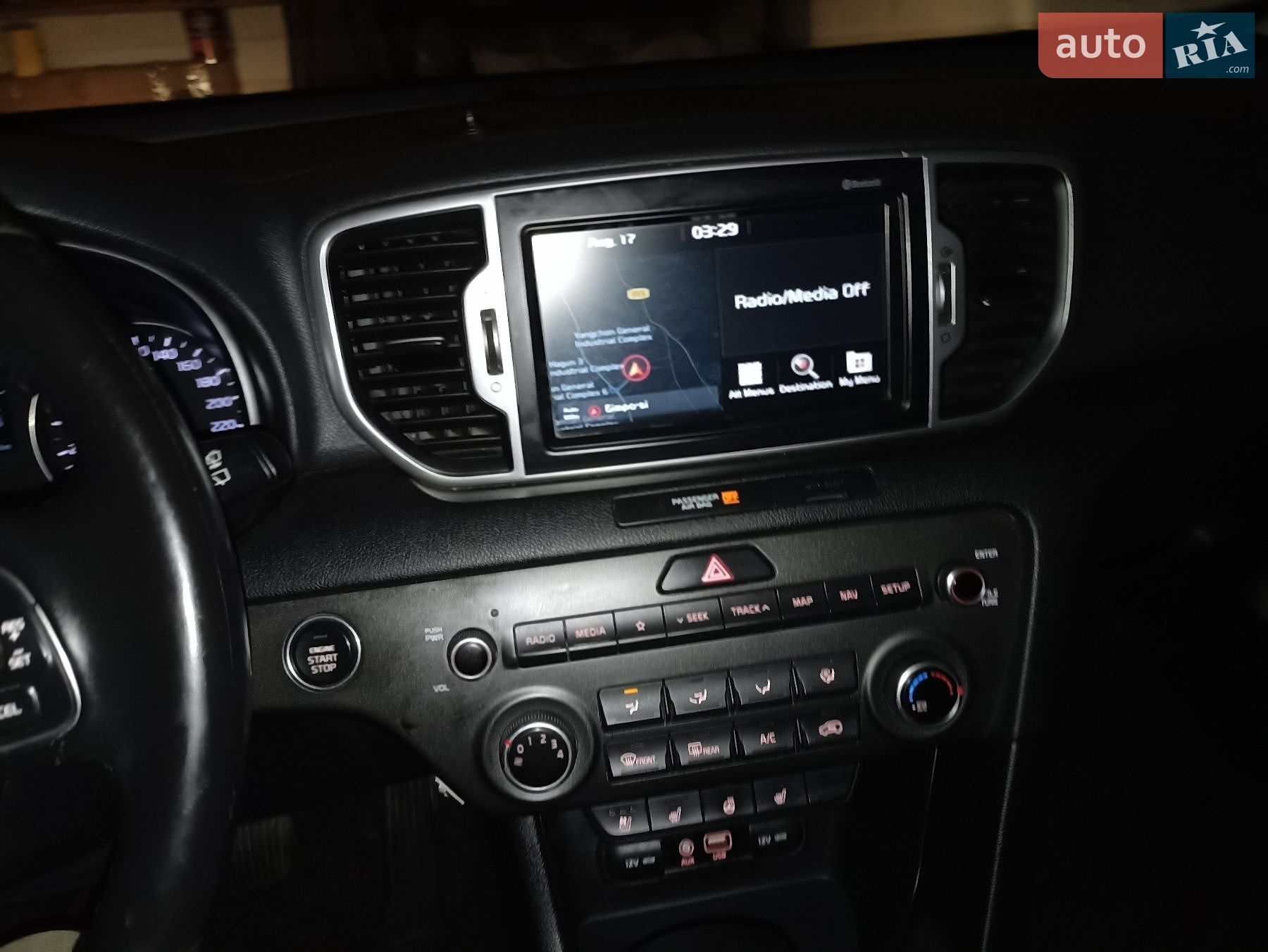 Kia Sportage 2017 VIN KNAPM813BJK425947 фото оголошення 15 з 23