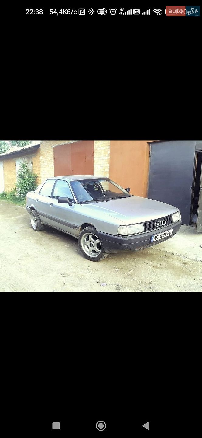 Audi 80 1987 VIN WAUZZZ89ZHA329938 фото оголошення 2 з 6