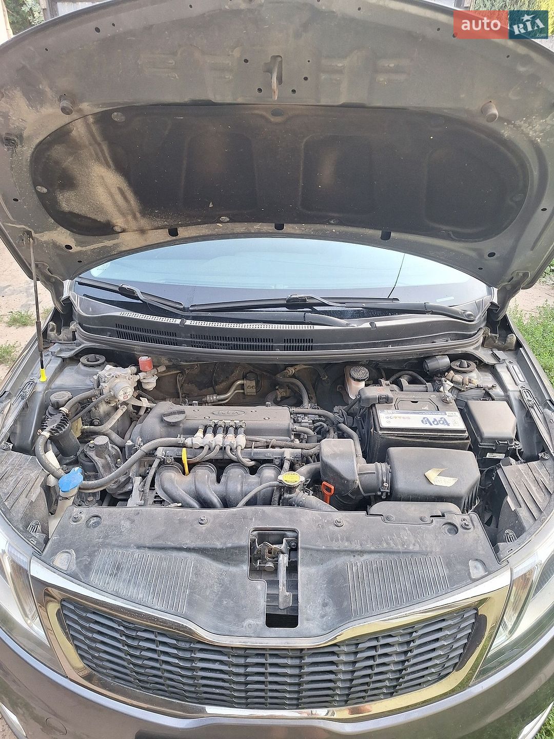 KIA RIO 2012 VIN Z94CB41BBCR055017 фото оголошення 2 з 9