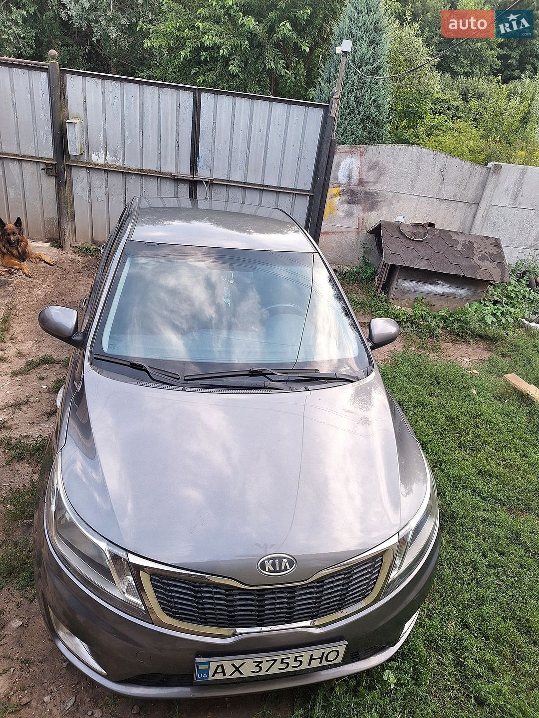 KIA RIO 2012 VIN Z94CB41BBCR055017 фото оголошення 3 з 9
