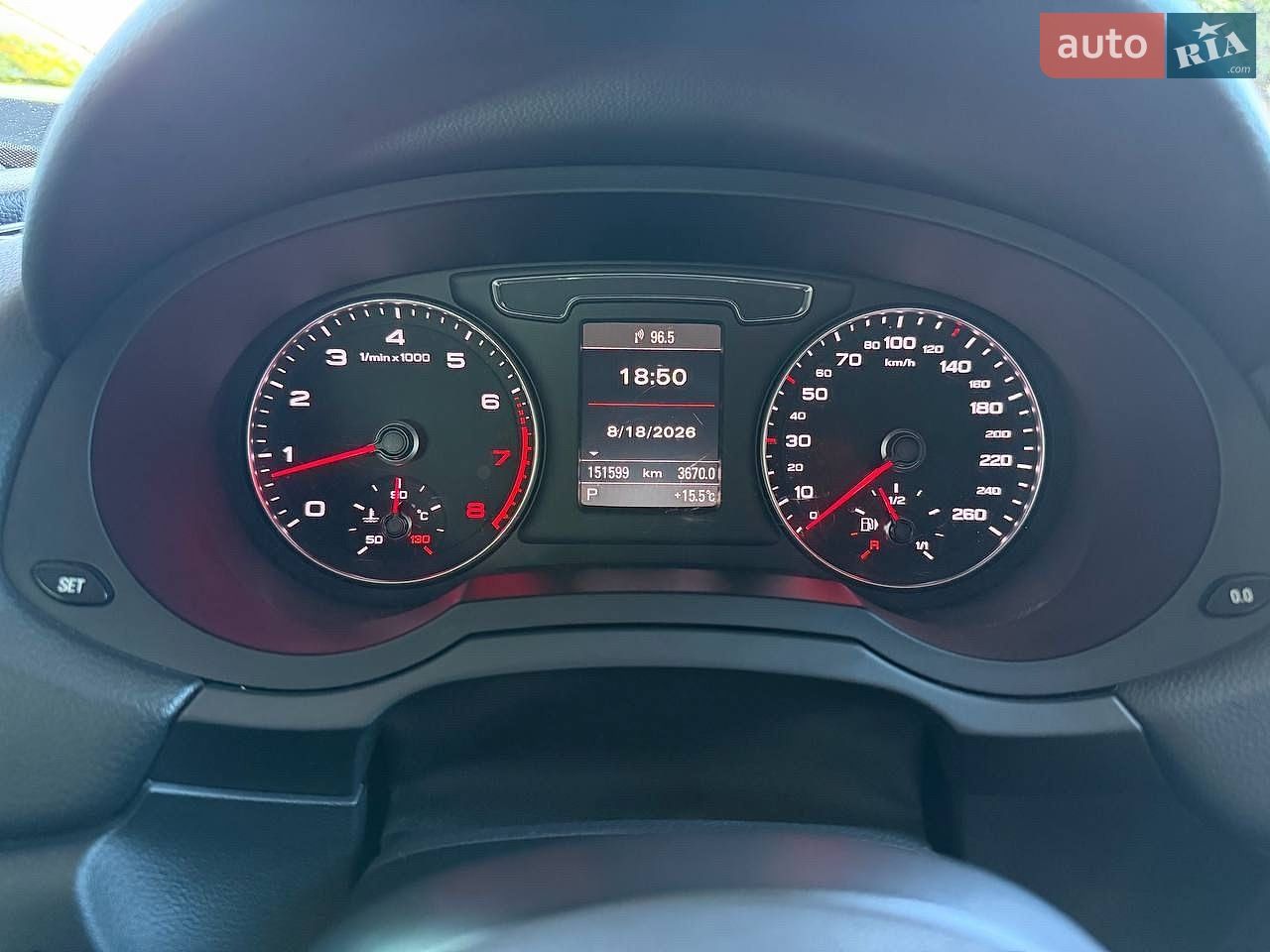 Audi Q3 2015 VIN WA1GFCFS1GR001245 фото оголошення 7 з 14