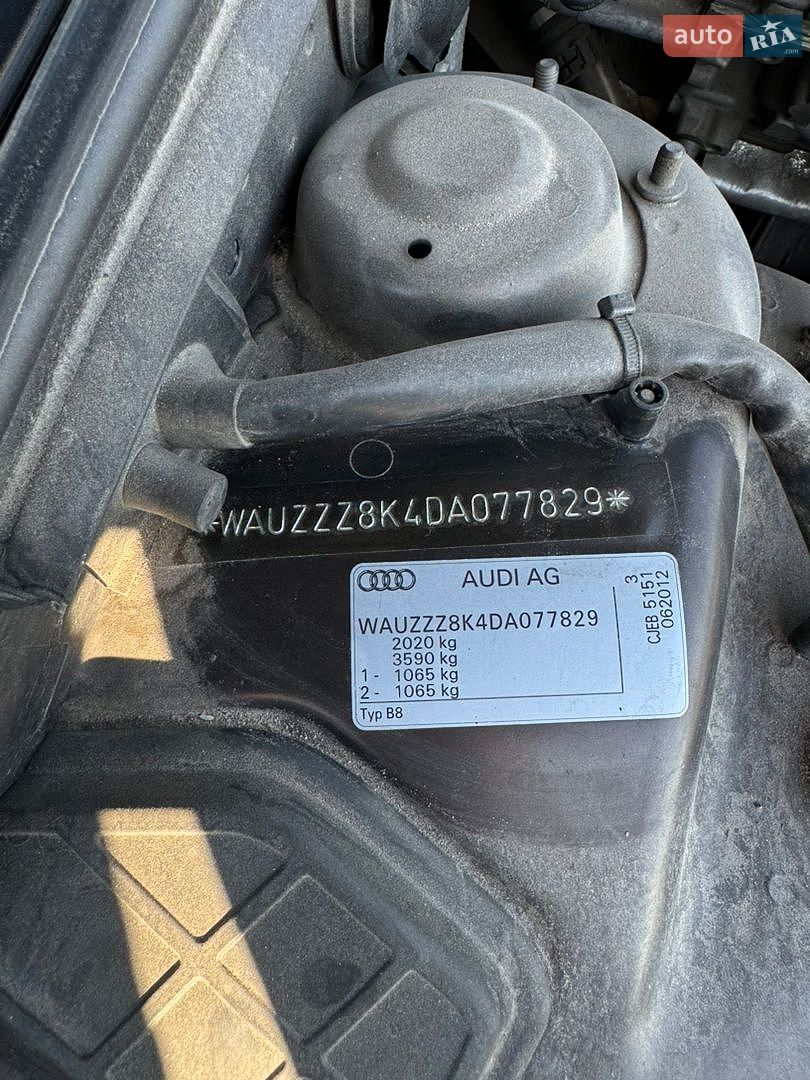 Audi A4 2012 VIN WAUZZZ8K4DA077829 фото оголошення 18 з 20