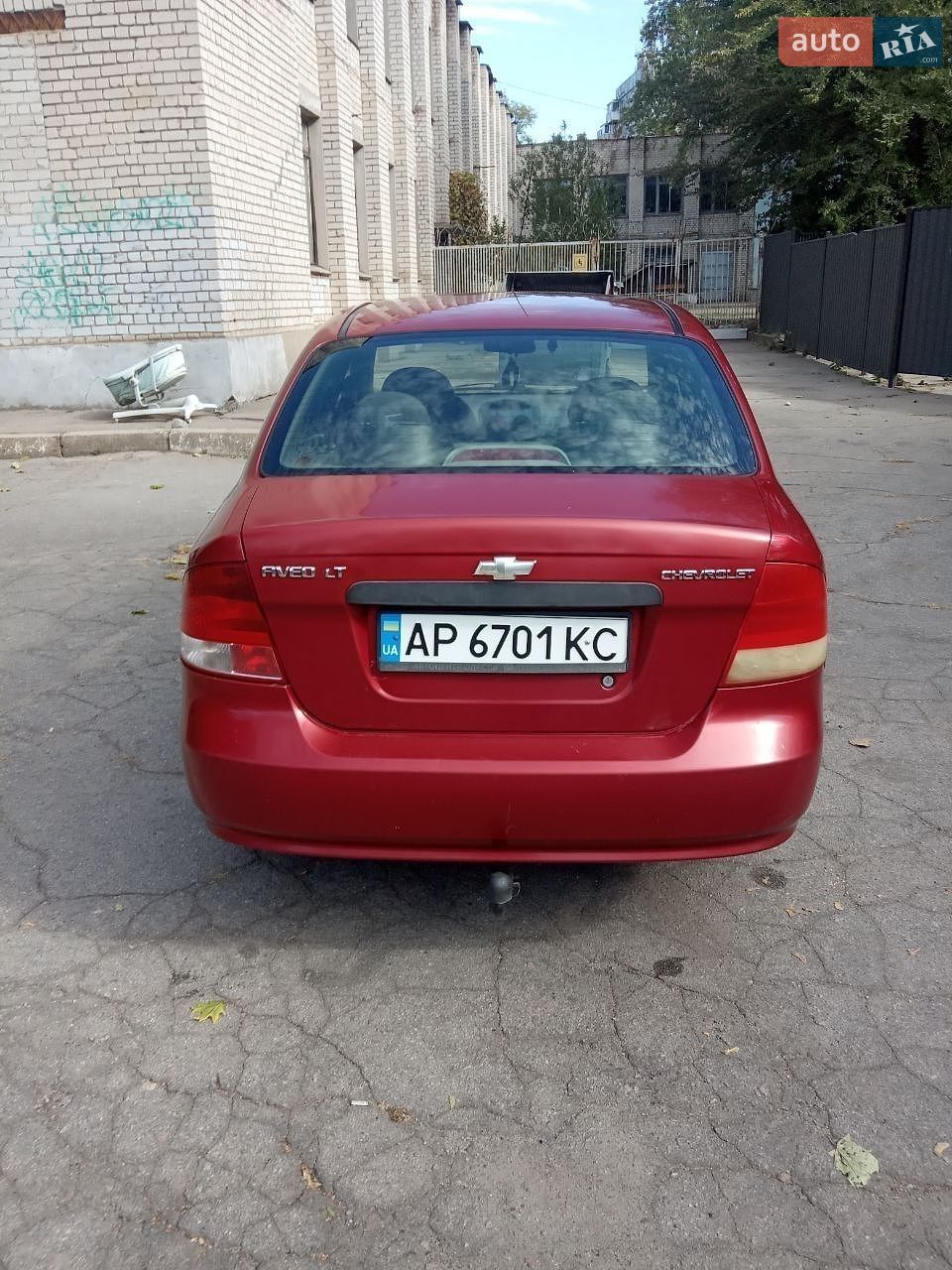 Chevrolet Aveo 2005 VIN Y6DSF69YE5B431333 фото оголошення 5 з 7