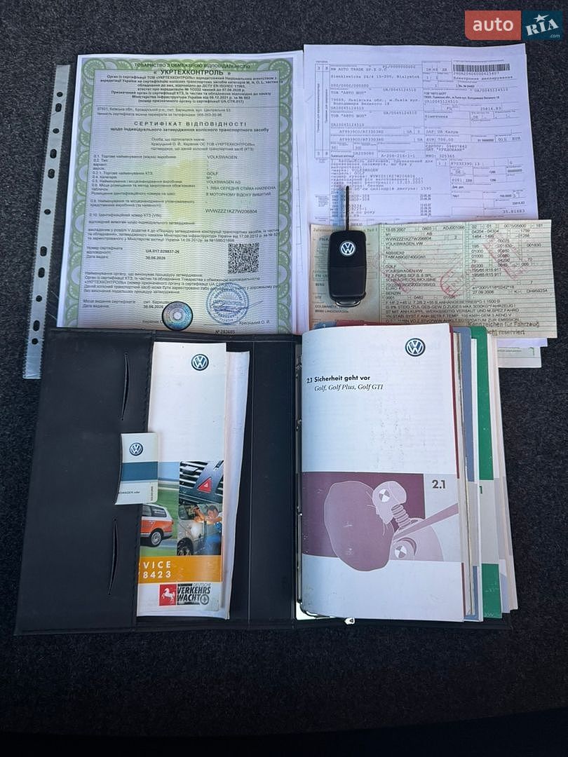 Volkswagen Golf 2007 VIN WVWZZZ1KZ7W206804 фото оголошення 53 з 55