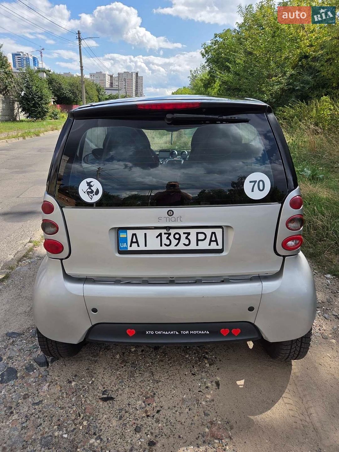Smart Fortwo 2007 VIN WME4503321J299636 фото оголошення 2 з 18