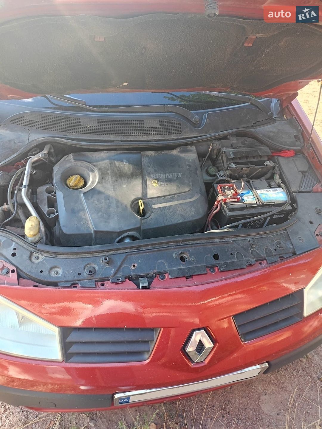 Renault Megane 2004 VIN VF1KMR20531154493 фото оголошення 9 з 11