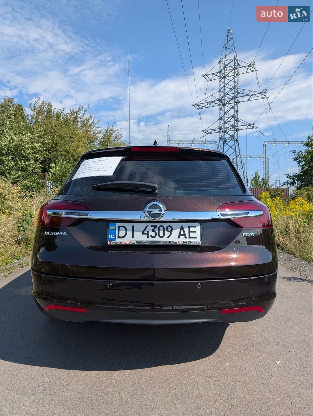 Opel Insignia 2016 VIN W0LGM8E33G1138445 фото оголошення 9 з 29