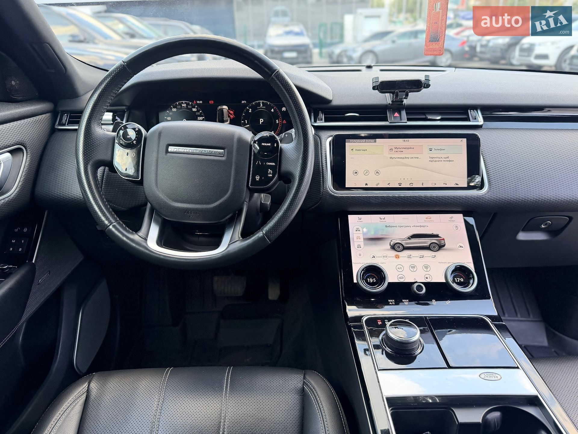 Land Rover Range Rover Velar 2017 VIN SALYA2BK1JA711012 фото оголошення 22 з 37