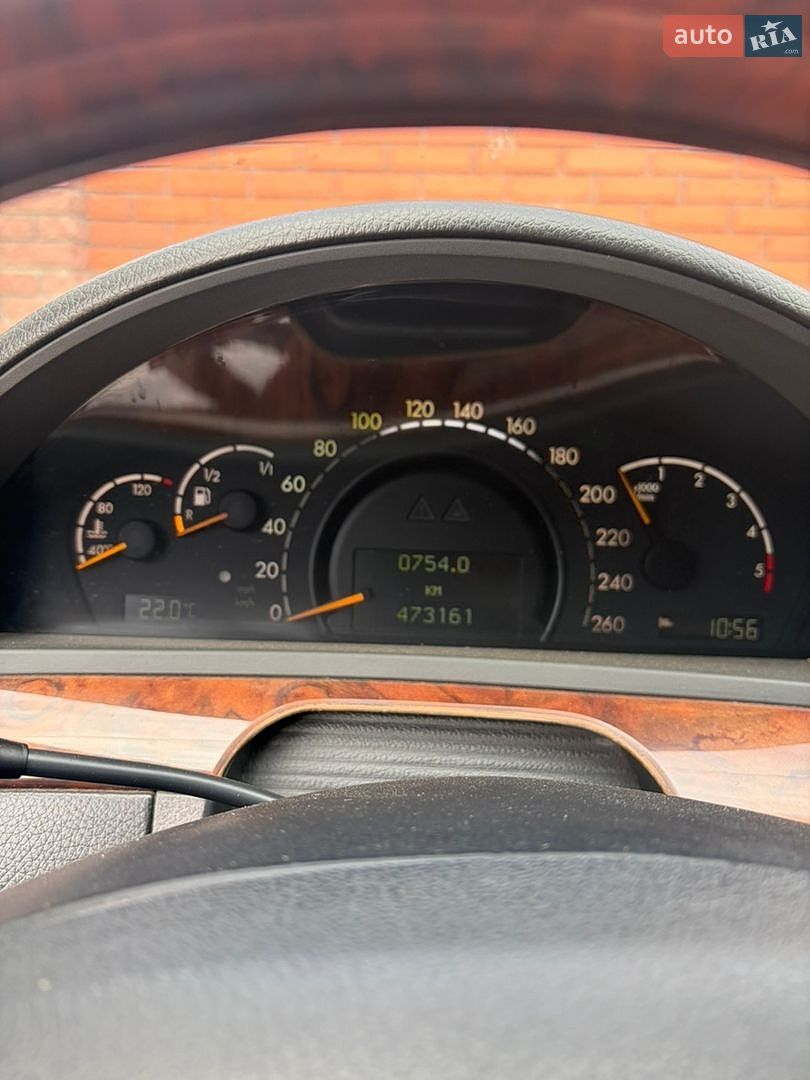 Mercedes-Benz S-Class 2001 VIN WDB2200261A223075 фото оголошення 12 з 12