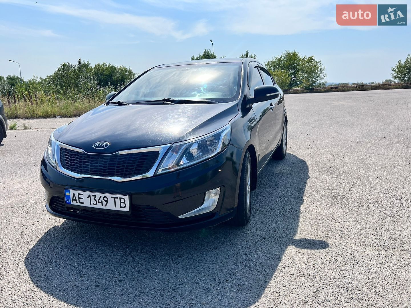 KIA RIO 2013 VIN Z94CC41BADR125370 фото оголошення 2 з 10