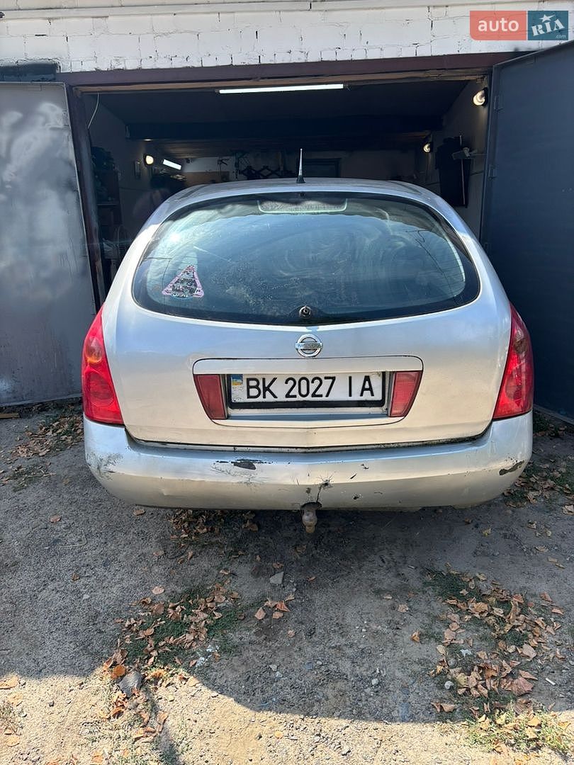 Nissan Primera 2002 VIN SJNTAAP12U0025264 фото оголошення 5 з 8