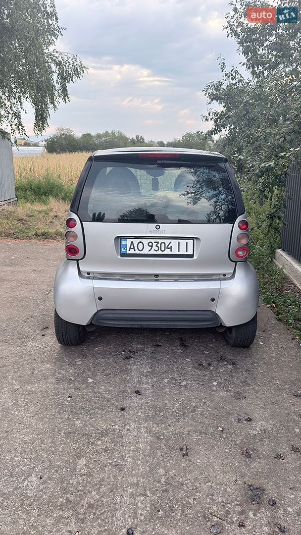 Smart Fortwo 2000 VIN WME01MC01YH103615 фото оголошення 9 з 14