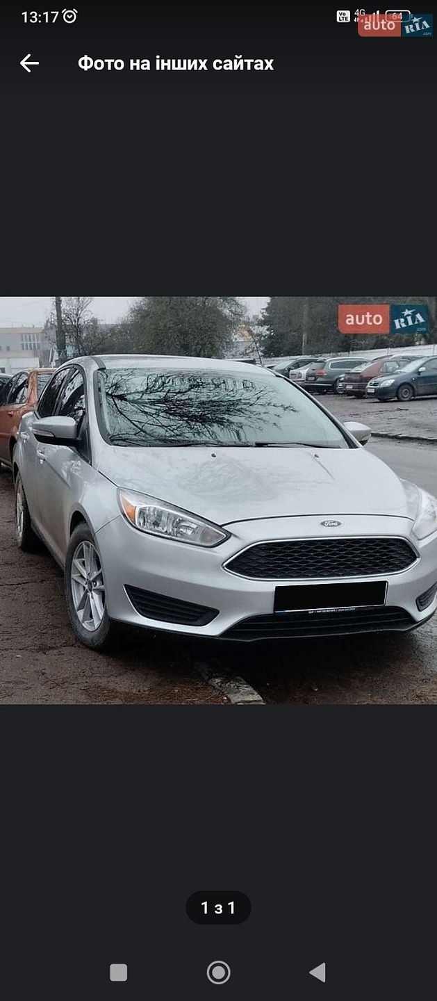 Ford Focus 2017 VIN 1FADP3F2XHL313516 фото оголошення 20 з 21