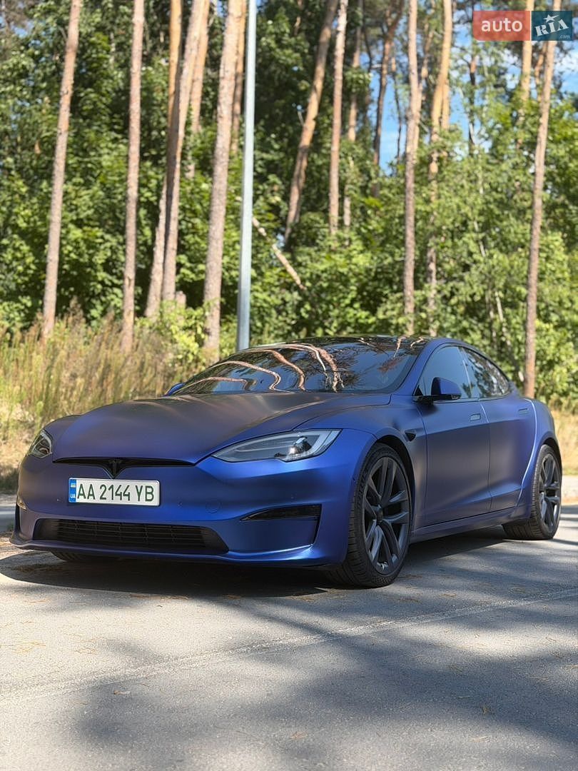 Tesla Model S 2021 VIN 5YJSA1E68MF452830 фото оголошення 2 з 14
