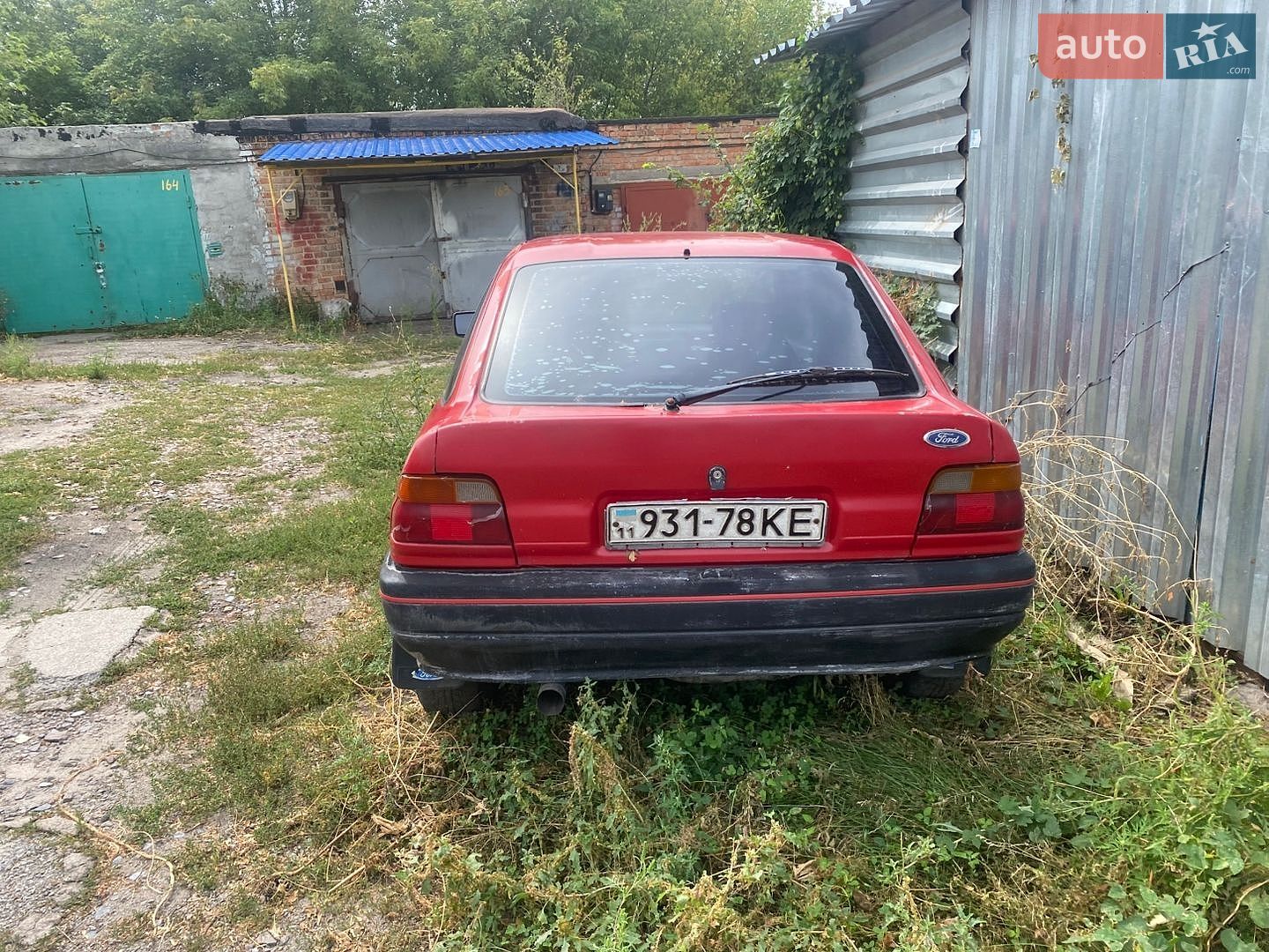 Ford Escort 1994 VIN WF0AXXGCAARG08183 фото оголошення 7 з 7