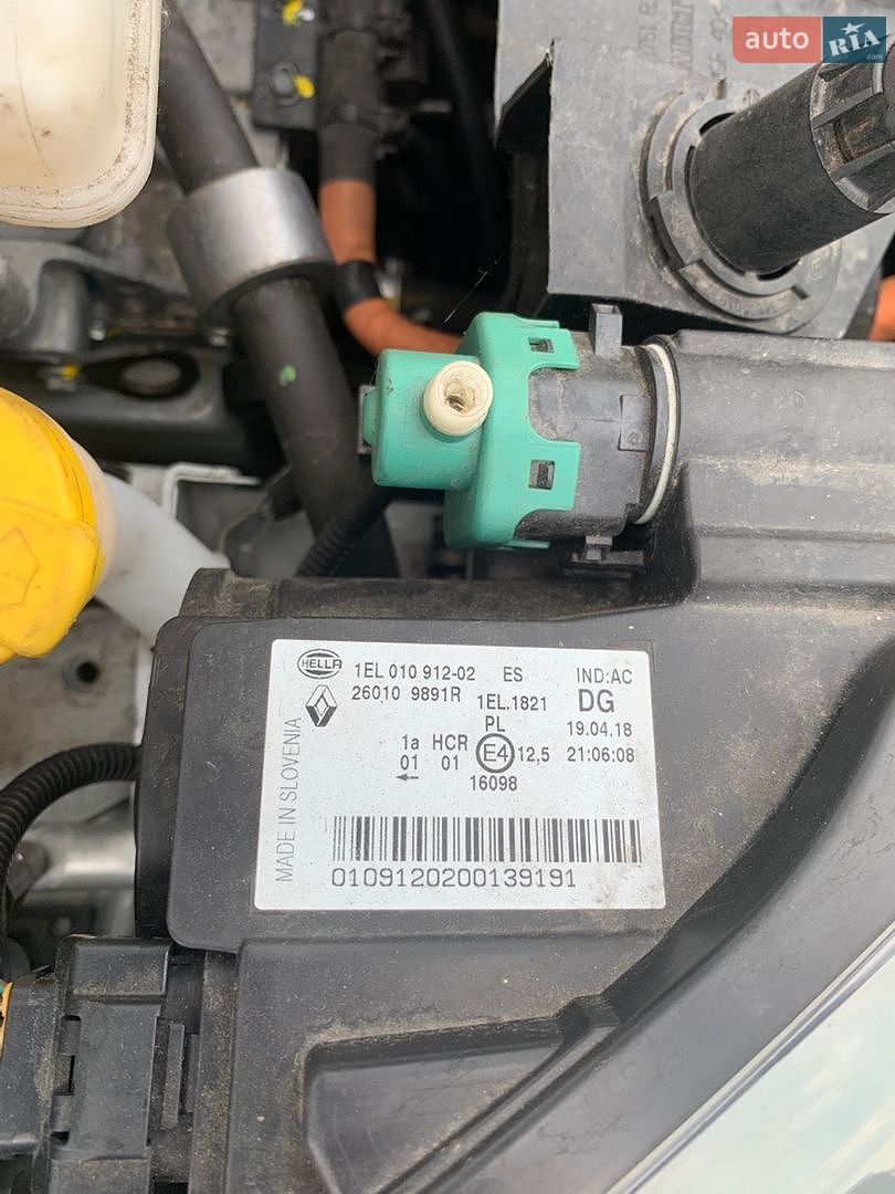 Renault Zoe 2018 VIN VF1AGVYF059899973 фото оголошення 38 з 59