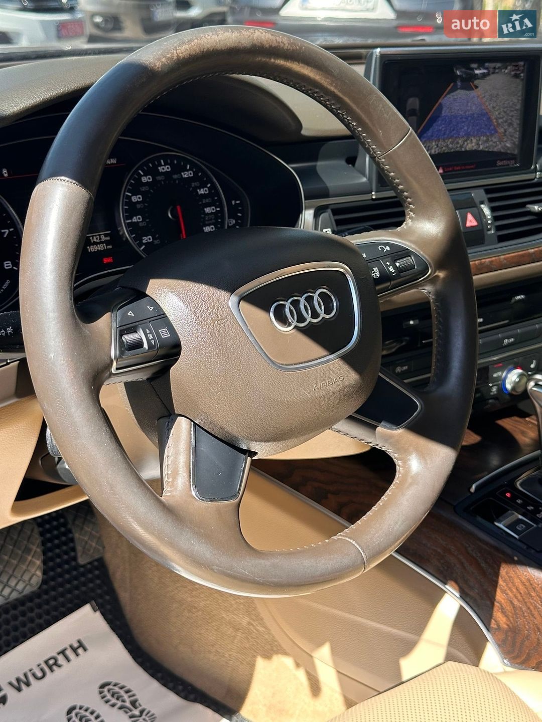 Audi A6 2012 VIN WAUHGAFC7DN022055 фото оголошення 6 з 20