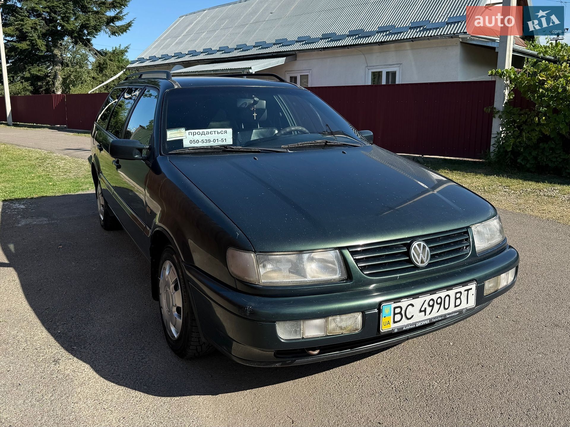 Volkswagen Passat 1996 VIN WVWZZZ3AZTE107518 фото оголошення 2 з 17