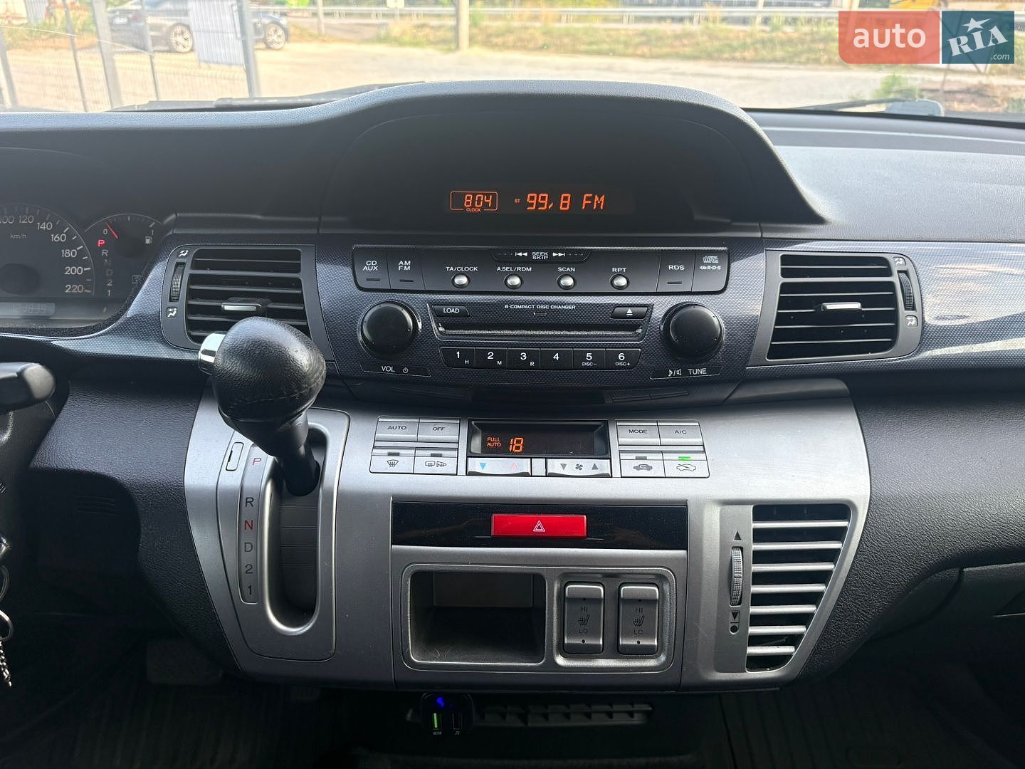 HONDA FR-V 2008 VIN JHMBE18608S205930 фото оголошення 12 з 20