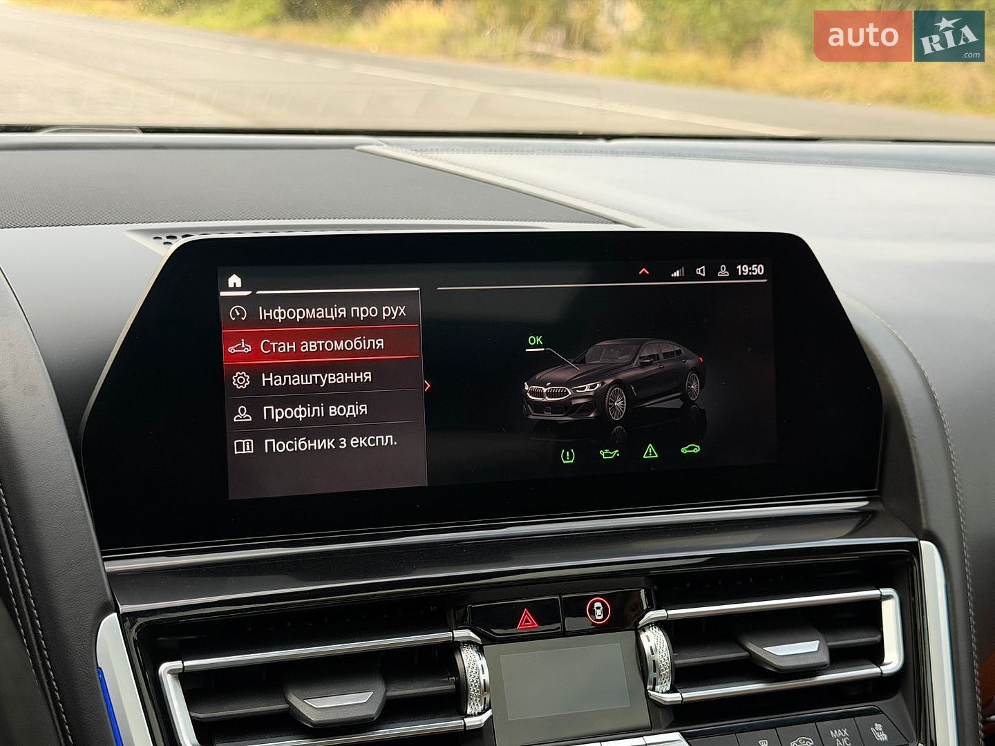BMW 8 Series Gran Coupe 2019 VIN WBAGV8C01LBP48997 фото оголошення 32 з 42
